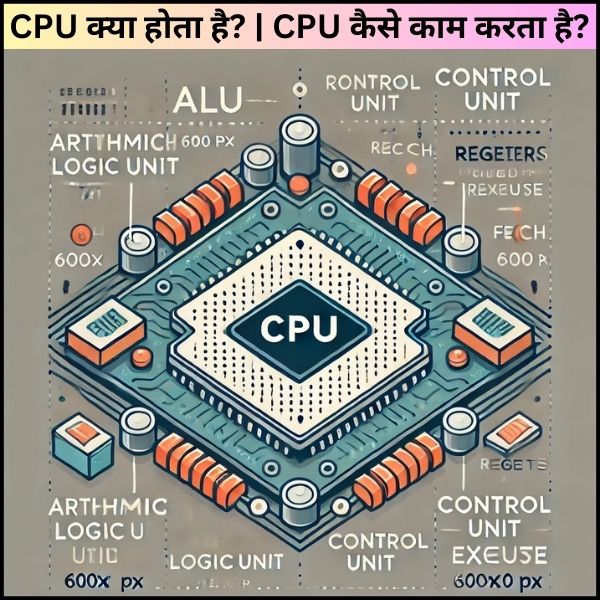 CPU kya hota hai | cpu kaise kaam karta hai