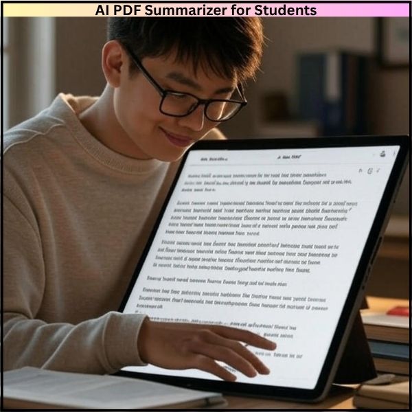 AI PDF Summarizer for Students