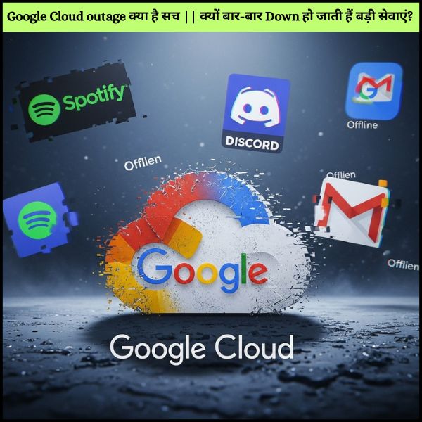 Google Cloud outage क्या है सच || क्यों बार-बार Down हो जाती हैं बड़ी सेवाएं?