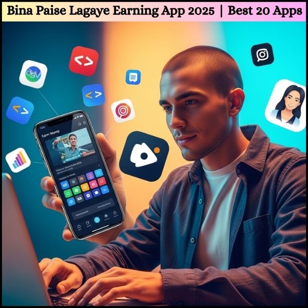 Bina Paise Lagaye Earning App 2025  Best 20 Apps बिना पैसे के आप इसमें पैसे कमा सकते हैं