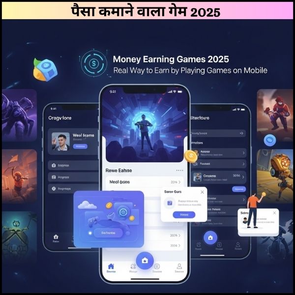 पैसा कमाने वाला गेम 2025 मोबाइल से गेम खेलकर कमाई का असली तरीका