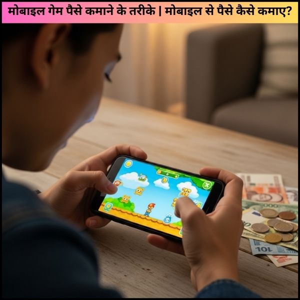 मोबाइल गेम पैसे कमाने के तरीके  मोबाइल से पैसे कैसे कमाए