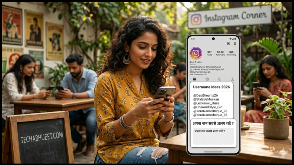 Instagram username