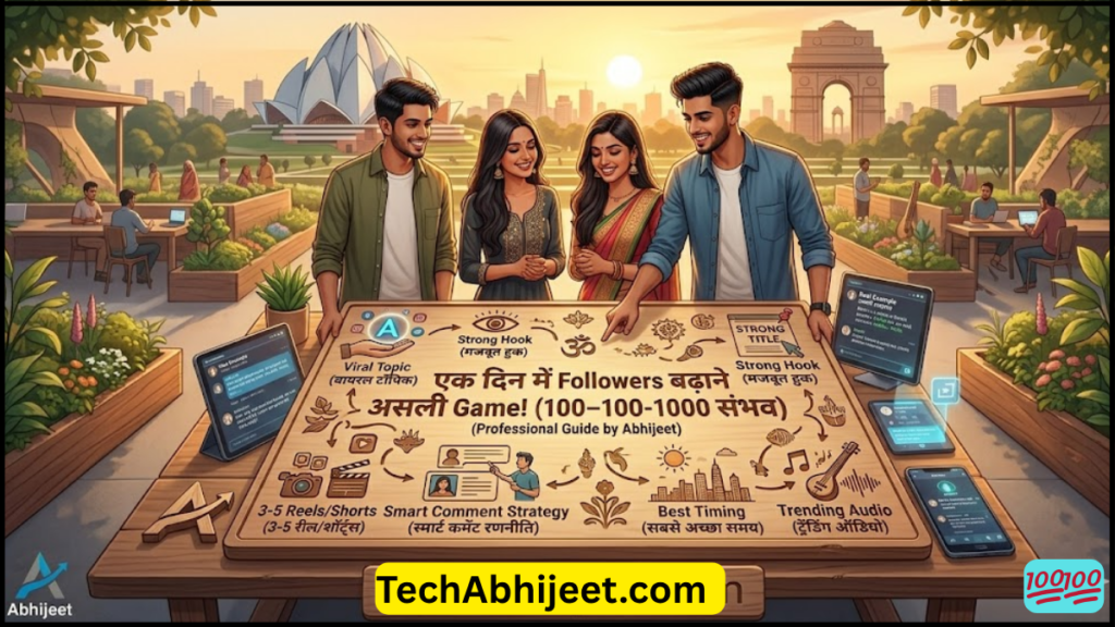 1 दिन में Followers कैसे बढ़ाएं? 