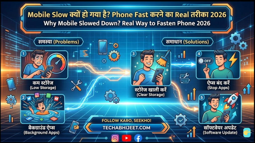 Mobile Slow क्यों हो गया है?