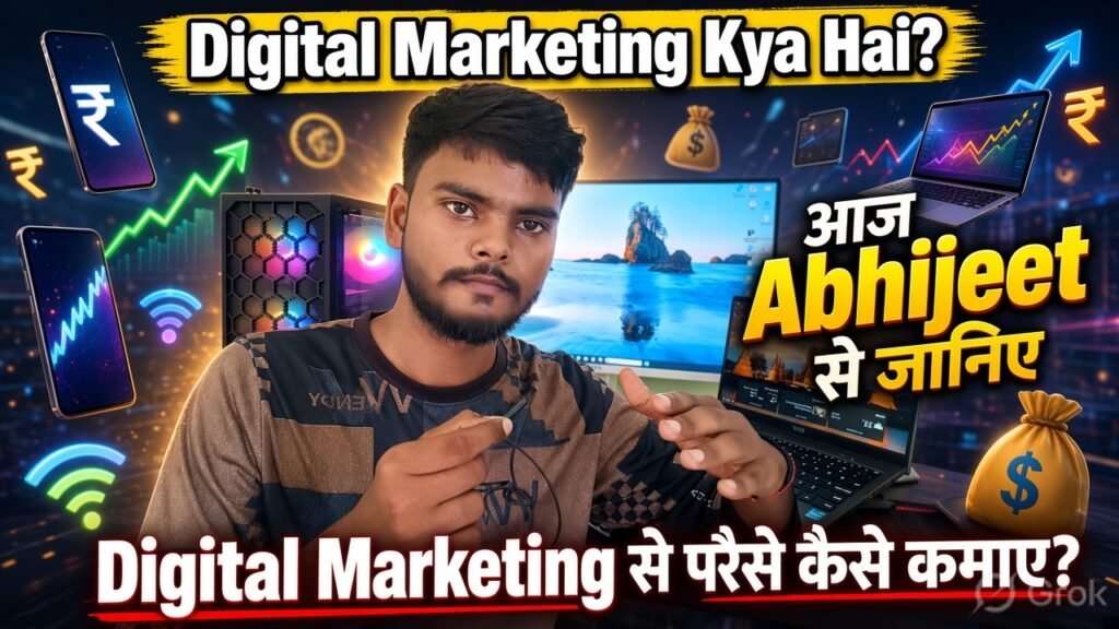 Digital Marketing Kya Hai? | आज Abhijeet से जानिए कि Digital Marketing से पैसे कैसे कमाए?