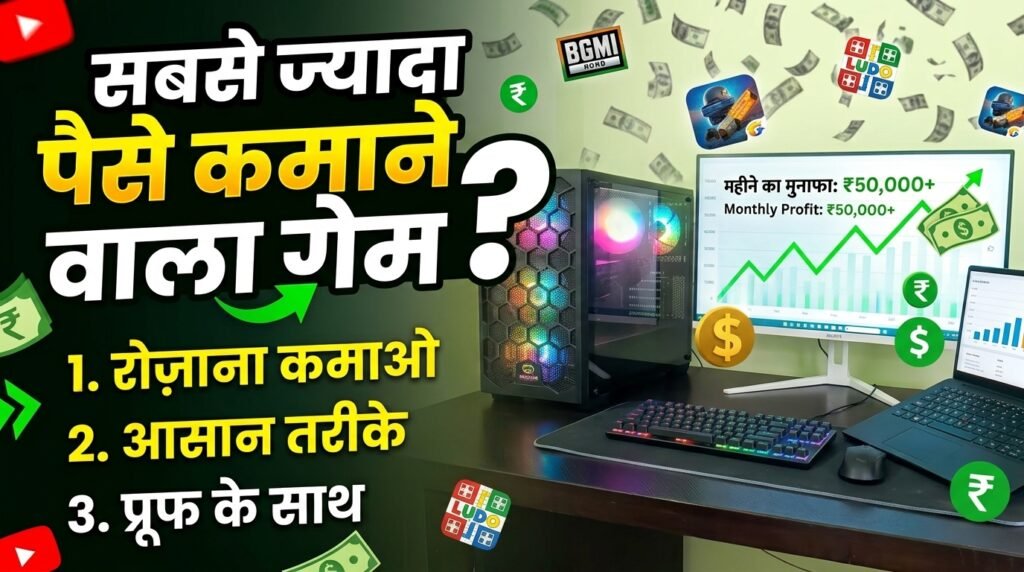 सबसे ज्यादा पैसे कमाने वाला गेम