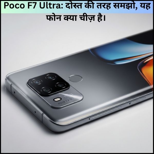 Poco F7 Ultra: दोस्त की तरह समझो, यह फोन क्या चीज़ है।  