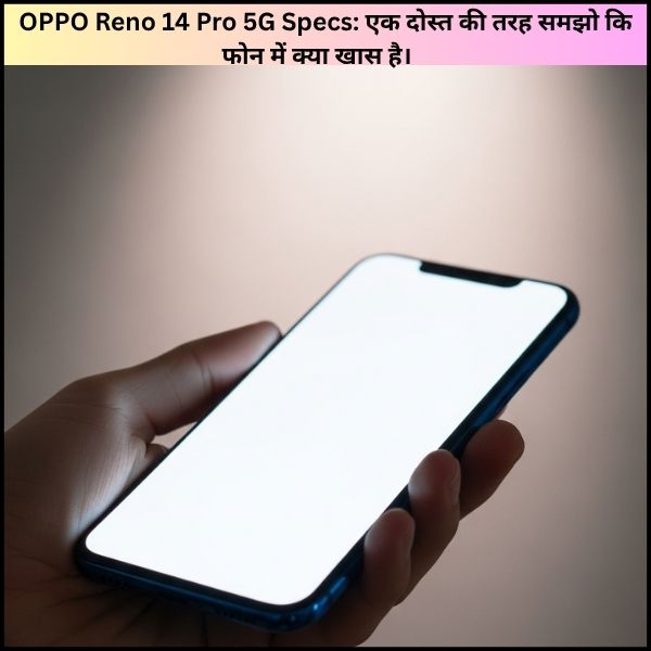 OPPO Reno 14 Pro 5G Specs: एक दोस्त की तरह समझो कि फोन में क्या खास है।   