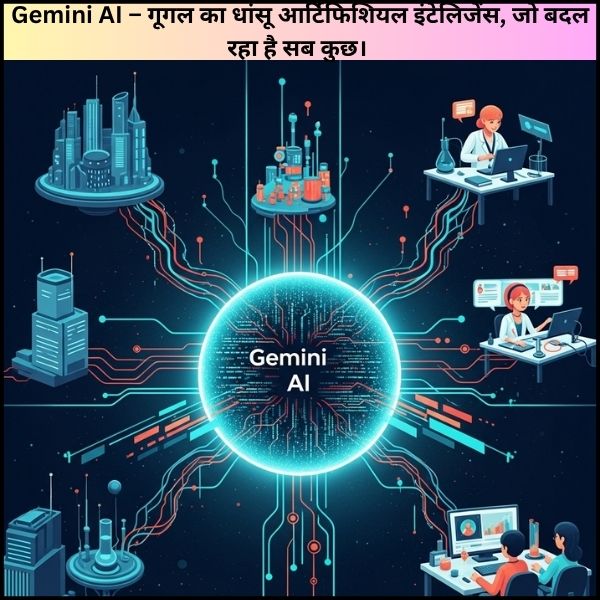 Gemini AI – गूगल का धांसू आर्टिफिशियल इंटेलिजेंस, जो बदल रहा है सब कुछ। 