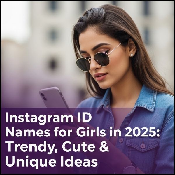 Instagram ID Names for Girls in 2025 || Trendy, Cute & Unique Ideas
