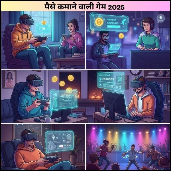 पैसे कमाने वाली गेम 2025  गेम खेलो और घर बैठे कमाई करो