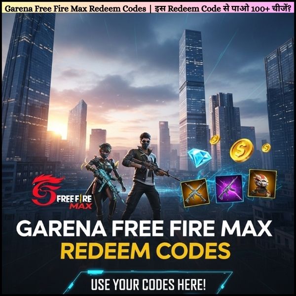 Garena Free Fire Max Redeem Codes