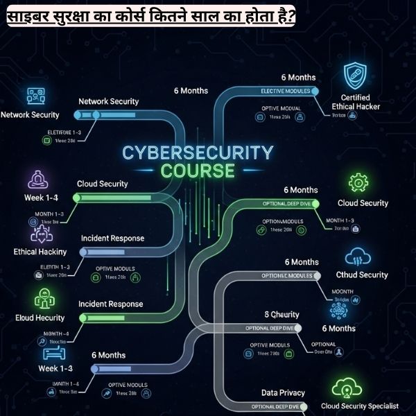 साइबर सुरक्षा का कोर्स कितने साल का होता है