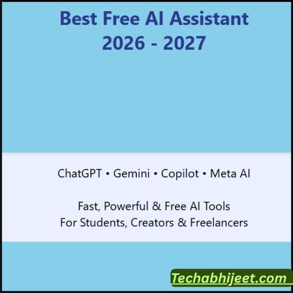 Best free AI assistant 2026