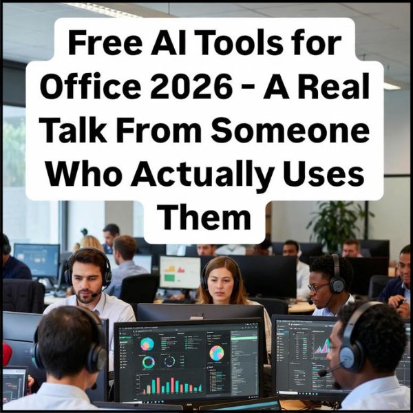 Free AI Tools for Office 2026 – A Real Talk From Someone Who Actually Uses Them