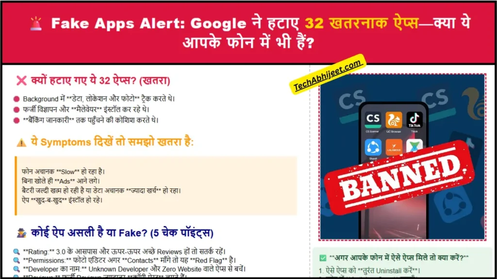 Fake Apps Alert