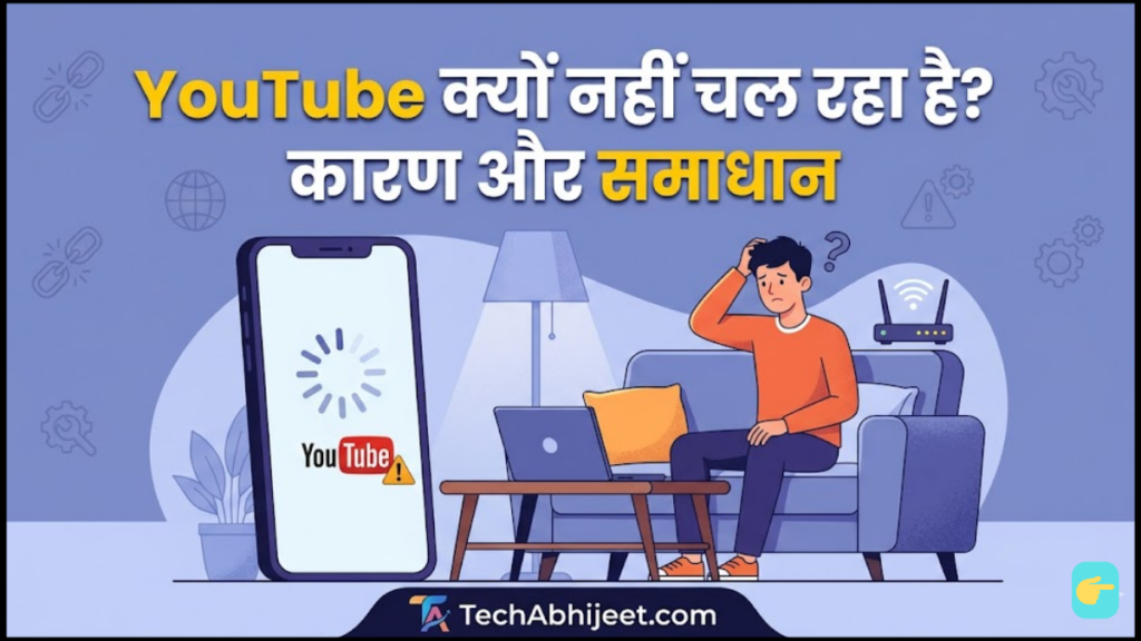 Google YouTube क्यों नहीं चल रहा है? जानें कारण और समाधान :