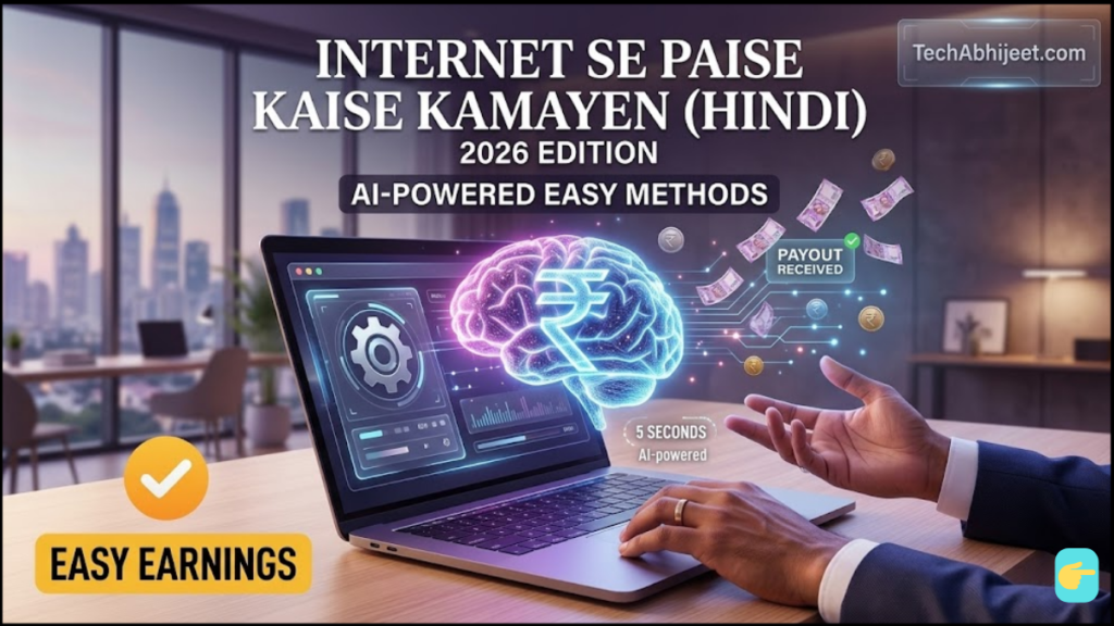 How To Earn Money with Internet in India 2026