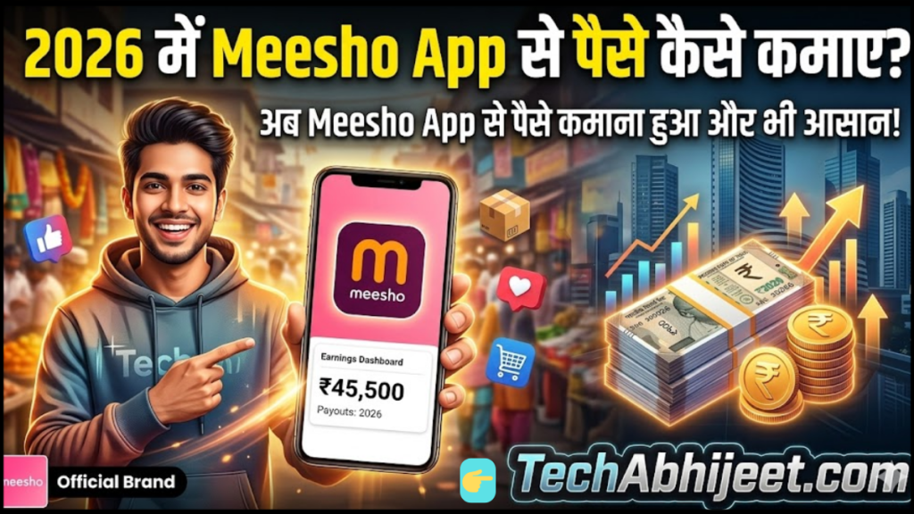 2026 में Meesho App से पैसे कैसे कमाए?
