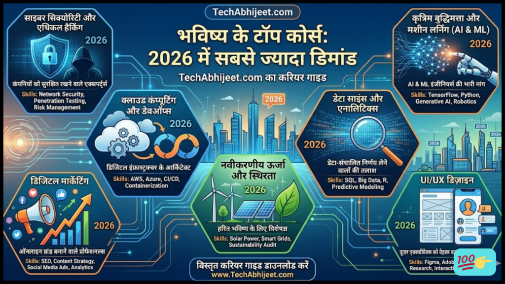 भविष्य में किस कोर्स की ज्यादा डिमांड है? 2026