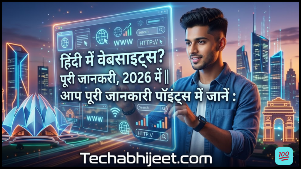 Website in Hindi ? का मतलब क्या है