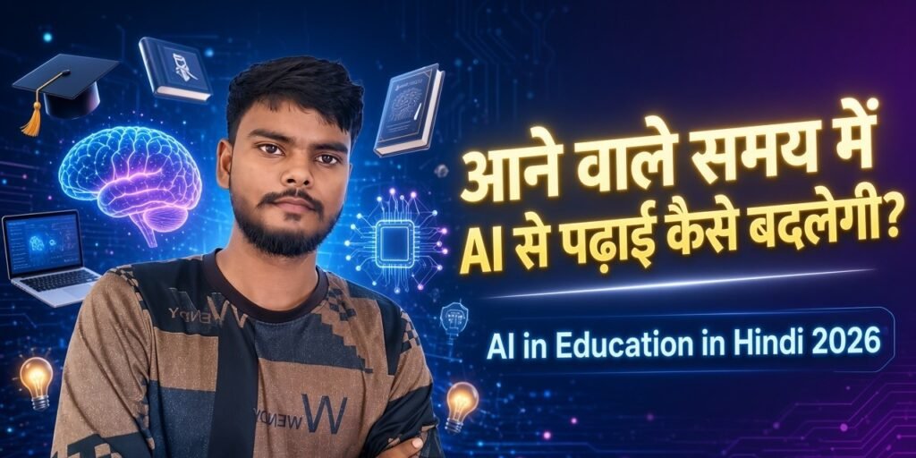 आने वाले समय में AI से पढ़ाई कैसे बदलेगी AI in Education in Hindi 2026