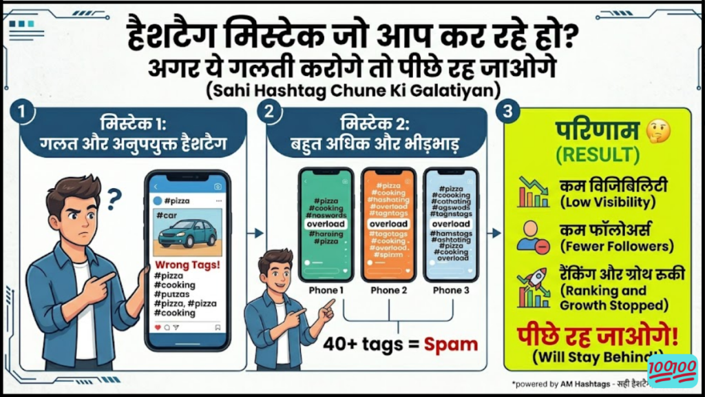 Hashtag mistake जो आप कर रहे हो