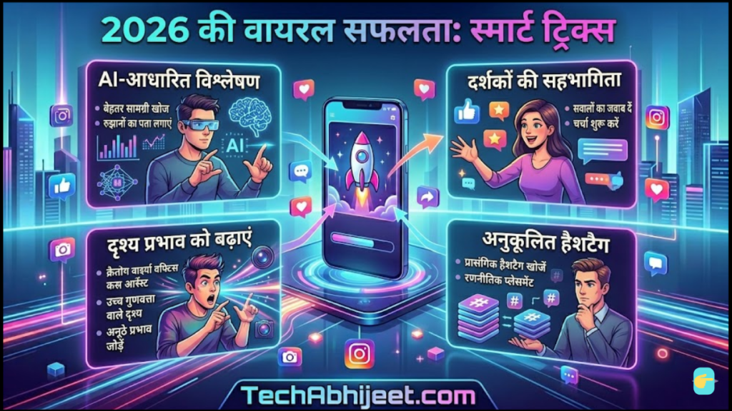 Instagram Reels Viral कैसे करें? 2026 का नया Algorithm Trick