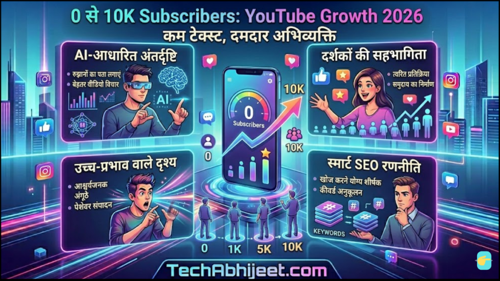 0 से 10K Subscribers कैसे बढ़ाएं?