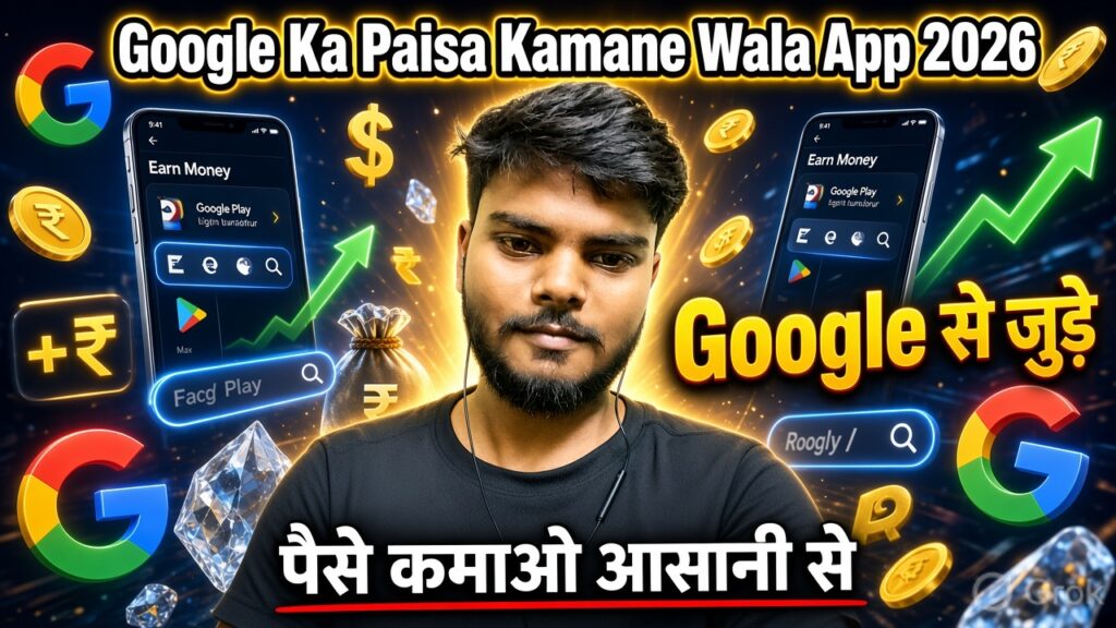 Google Ka Paisa Kamane Wala App 2026 Google से जुड़े
