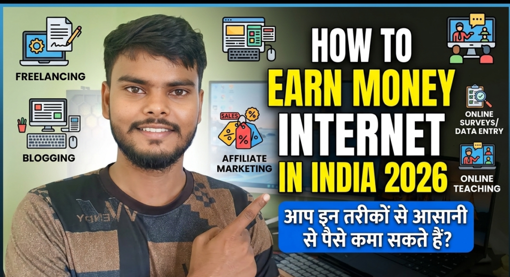 How To Earn Money with Internet in India 2026